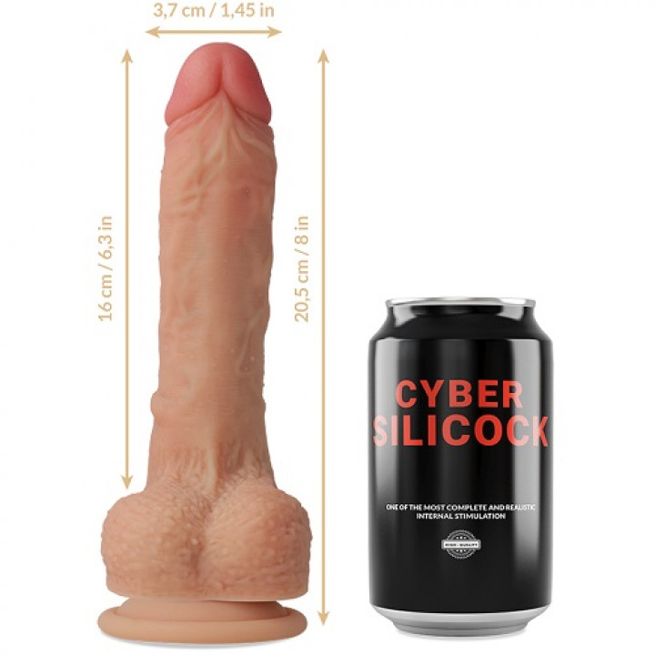 Dildo Cyber Silicock Liquid Silicone - Connor 20.5 cm
