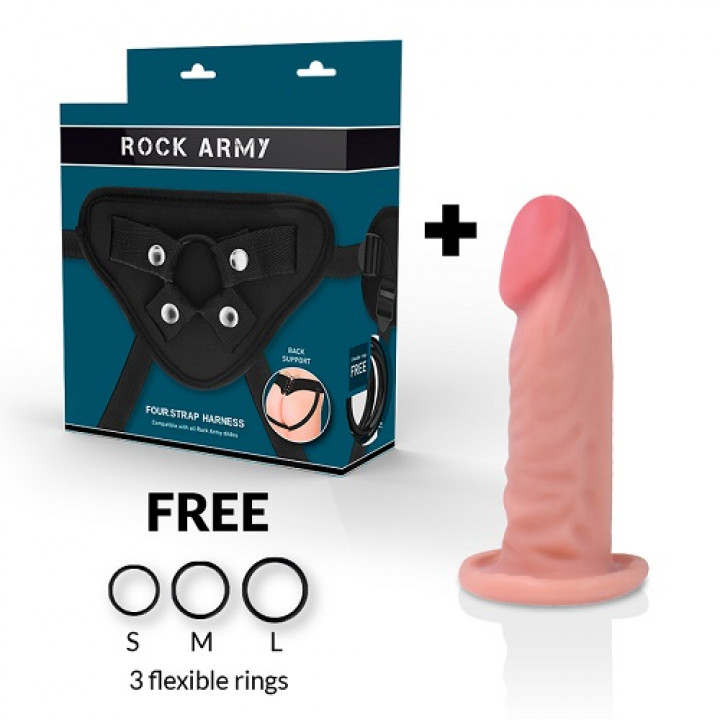 Strap-On RockArmy - Tiger 14 cm