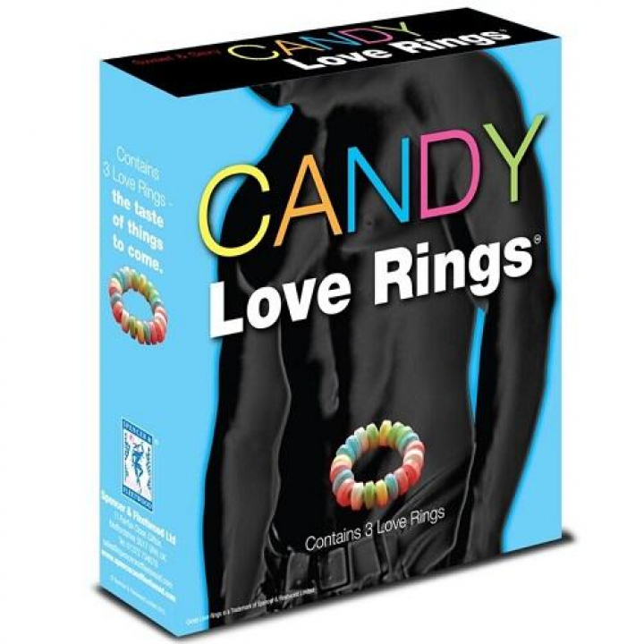 Aneis Pénis Spencer & Fleetwood Candy Love Rings - 3 Uni