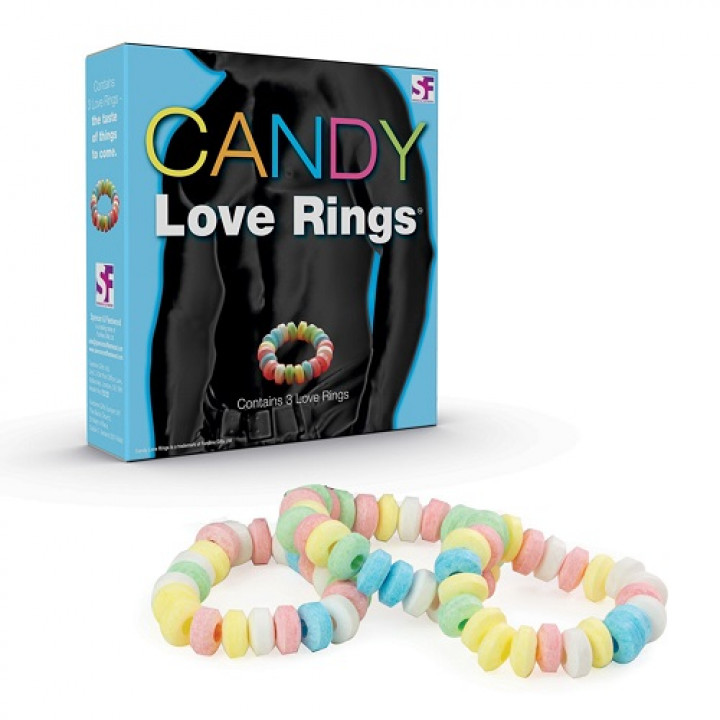 Aneis Pénis Spencer & Fleetwood Candy Love Rings - 3 Uni