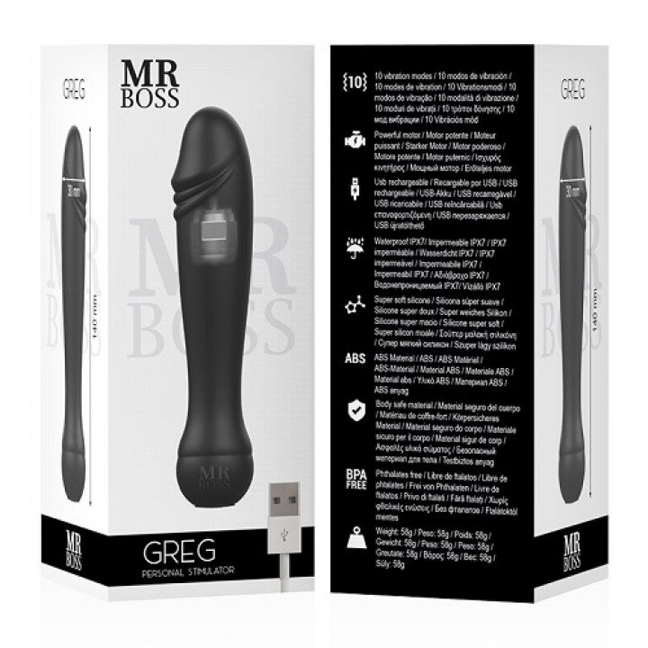 Vibrador Mr Boss Greg Personal Stimulator