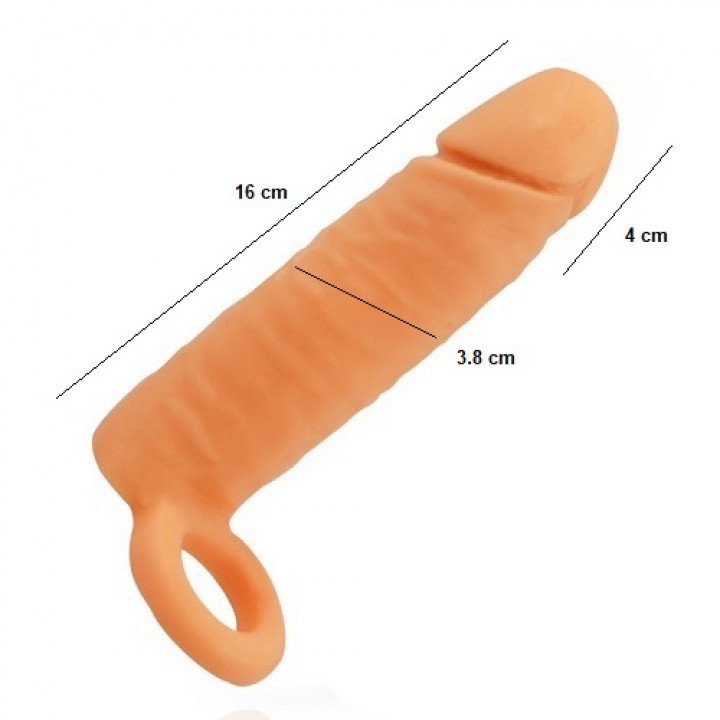 Extensão Para o Pénis Addicted Toys 16 cm