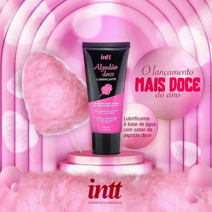 Lubrificante Intt Algodão Doce 100 ml