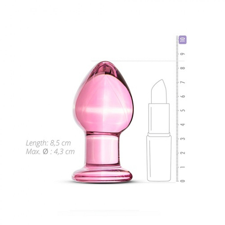 Gildo - Plug Anal de Vidro Nº 26