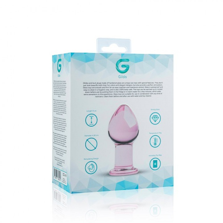 Gildo - Plug Anal de Vidro Nº 26