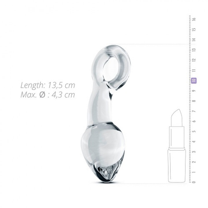 Gildo -  Estimulador Prostático de Vidro Nº 13