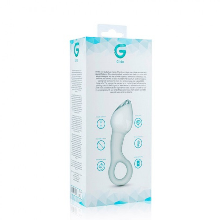 Gildo -  Estimulador Prostático de Vidro Nº 13