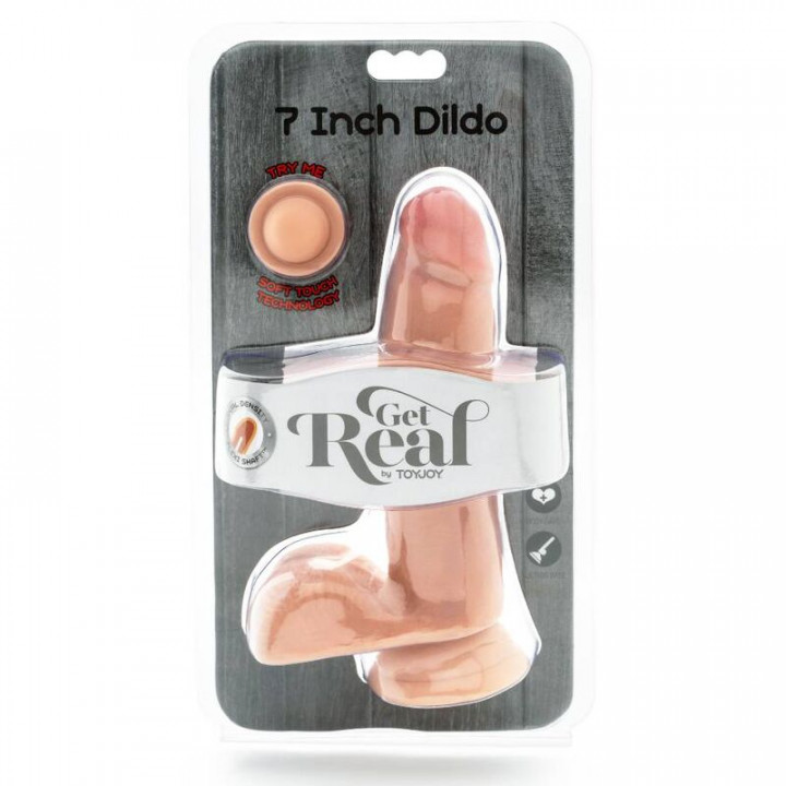 Dildo Realistico Get Real Dupla Densidade 18 cm