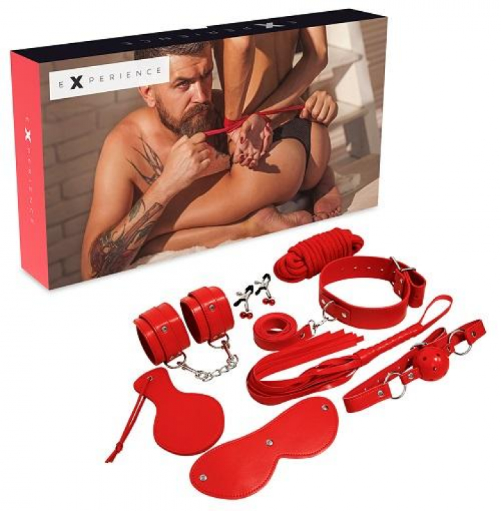 Kit Bdsm Experience Vermelho