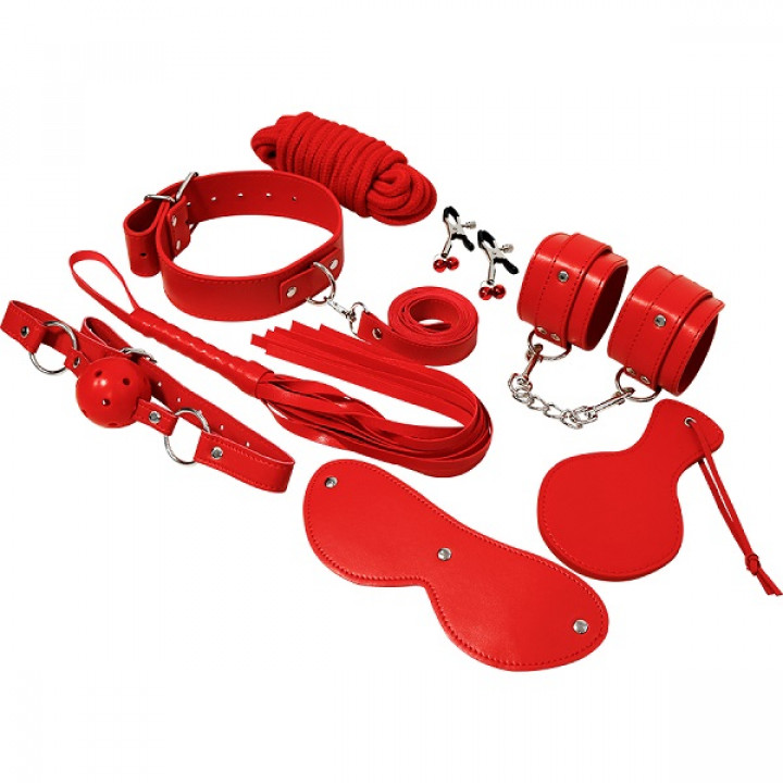 Kit Bdsm Experience Vermelho