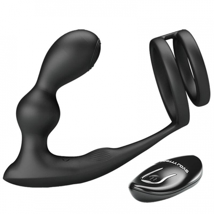 Pretty Love Marshall - Massajador de Próstata com Anel Peniano