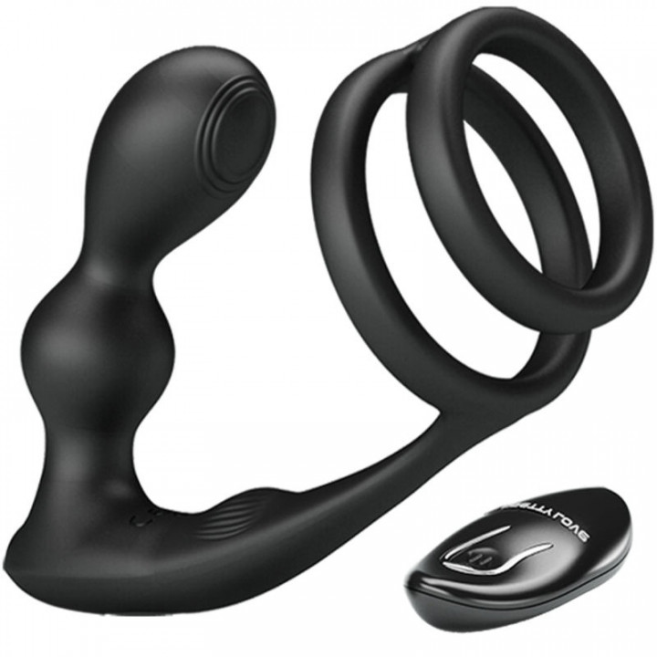 Pretty Love Marshall - Massajador de Próstata com Anel Peniano