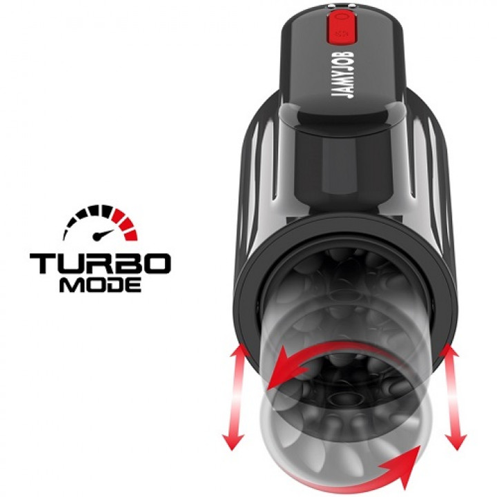 Masturbador Jamyjob Vortex - Turbo com Impulso e Rotação