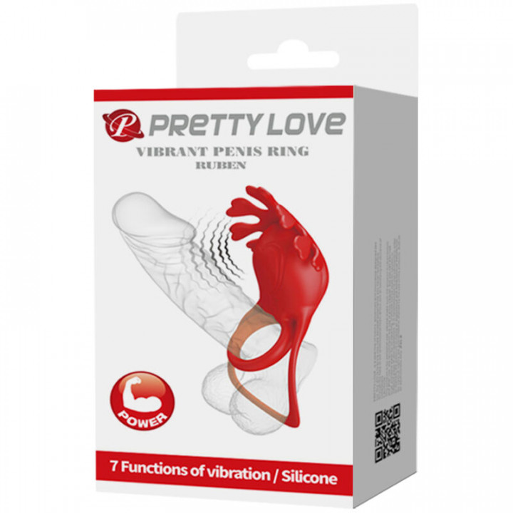 Anel Pretty Love Ruben - Vermelho
