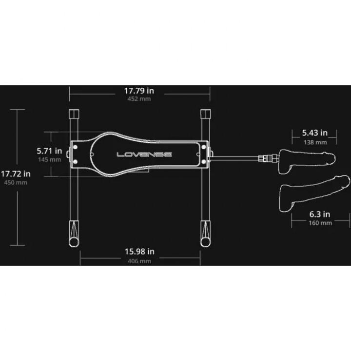 Máquina de Sexo Lovense Sex Machine