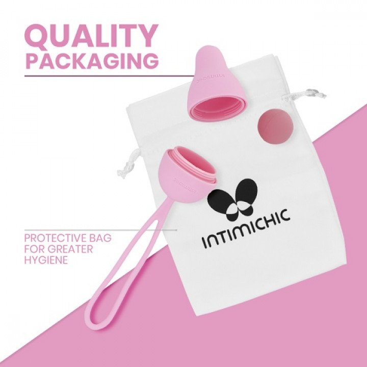 Bolas Vaginais Reabilitação Pelvica Intimichic Pelvis Health I 2.0