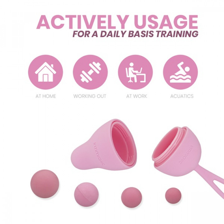 Bolas Vaginais Reabilitação Pelvica Intimichic Pelvis Health I 2.0