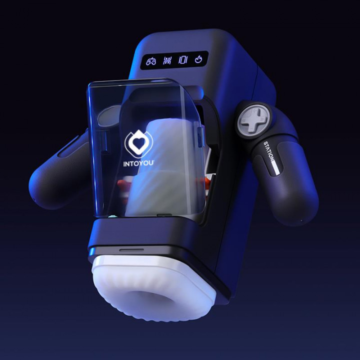 Masturbador Intoyou ELON - Ultimate Thrusting and Vibrating Masturbator with Heating Function