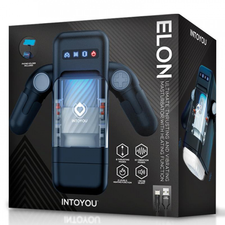 Masturbador Intoyou ELON - Ultimate Thrusting and Vibrating Masturbator with Heating Function
