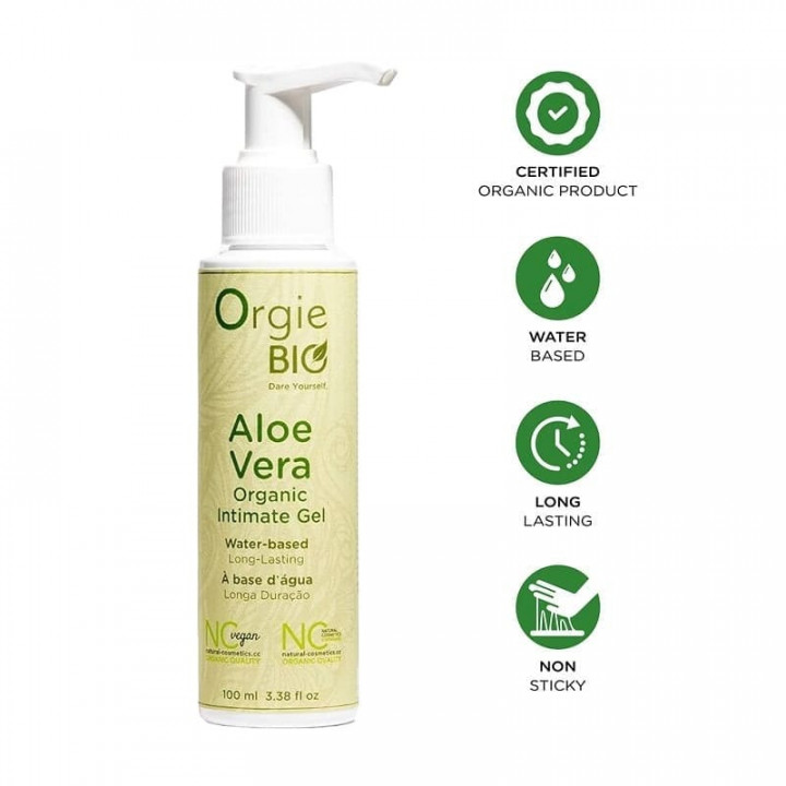 Lubrificante Orgânico Orgie Bio Aloe Vera 100 ml