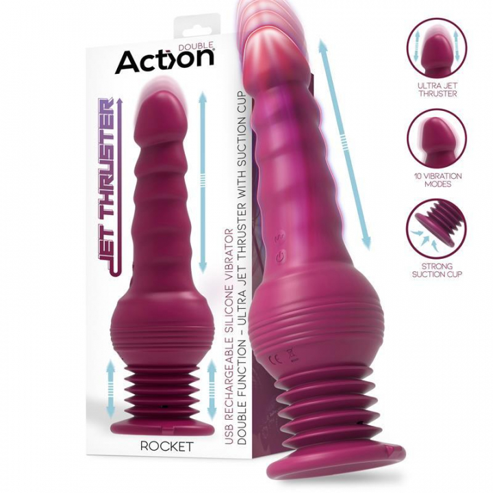 Vibrador Action Rocket - Ultra Jet Thruster Vibrator