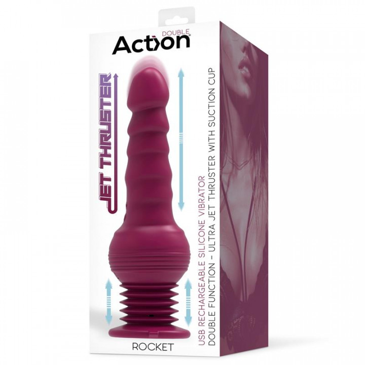 Vibrador Action Rocket - Ultra Jet Thruster Vibrator