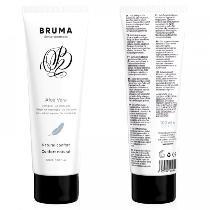 Lubrificante Bruma Com Aloe Vera - Natural Confort 100 ml