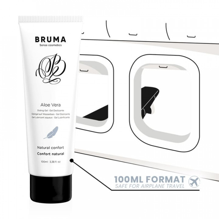 Lubrificante Bruma Com Aloe Vera - Natural Confort 100 ml
