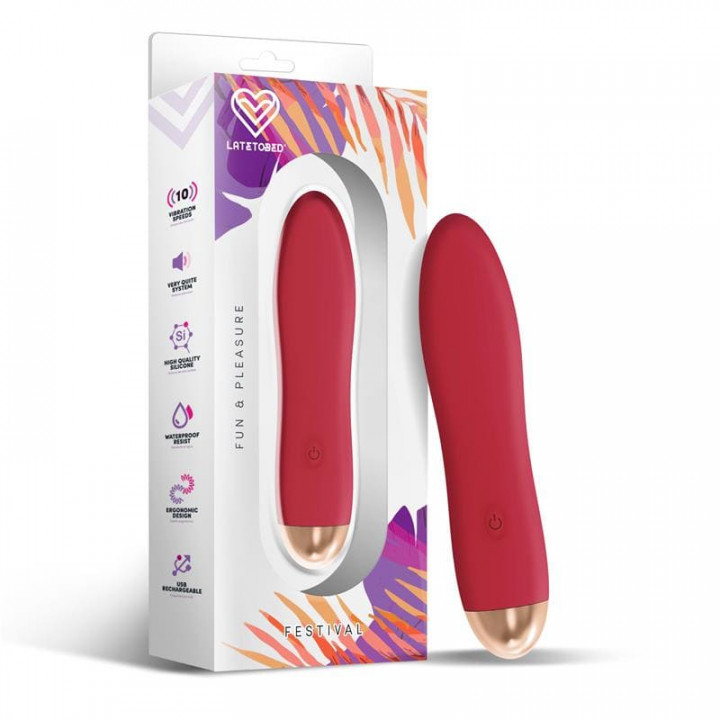 Mini Vibrador Festival Dawel Bordeaux