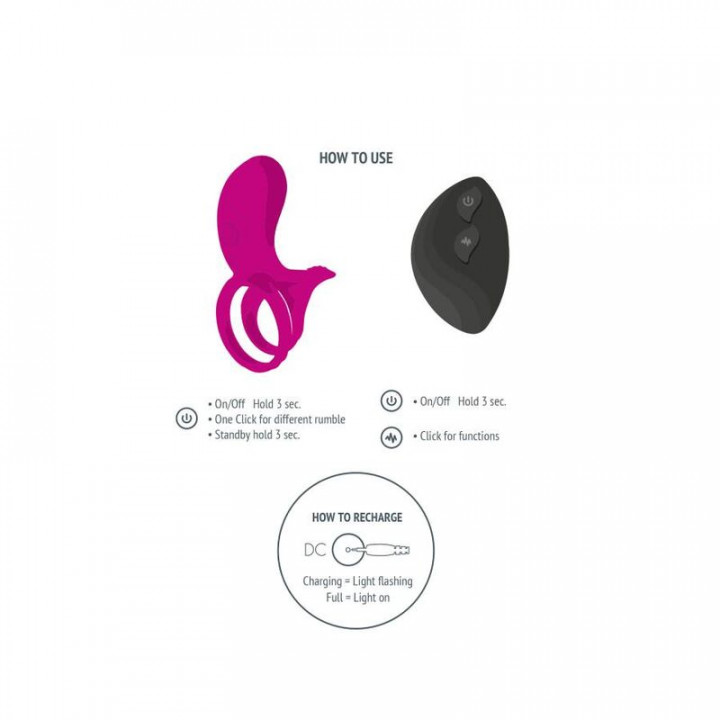 Anel Vibratório Para Casais - Xocoon Couples Stimulator Ring