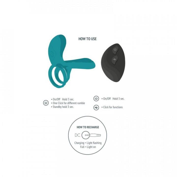 Anel Vibratório Para Casais - Xocoon Couples Vibrator Ring