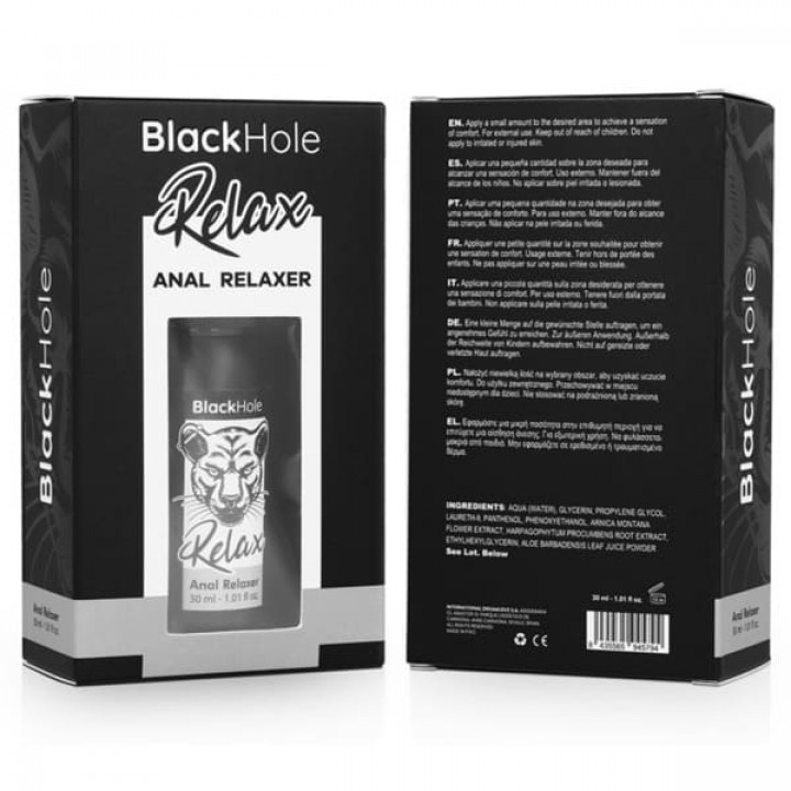 Relaxante Anal Black Hole 30 ml