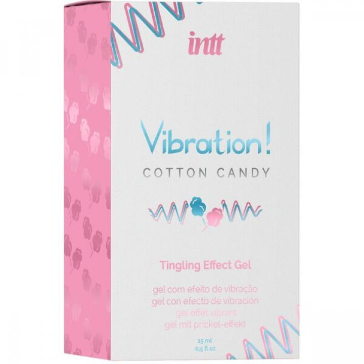 Vibrador Liquido Intt Vibration! Algodão Doce 15 ml