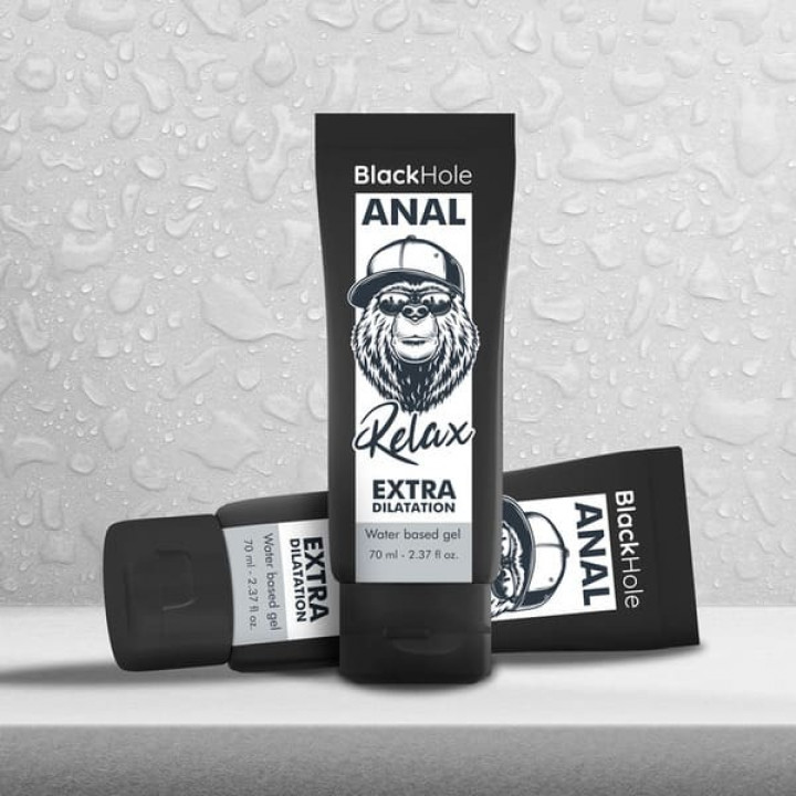 Lubrificante Black Hole Anal Relax 70 ml