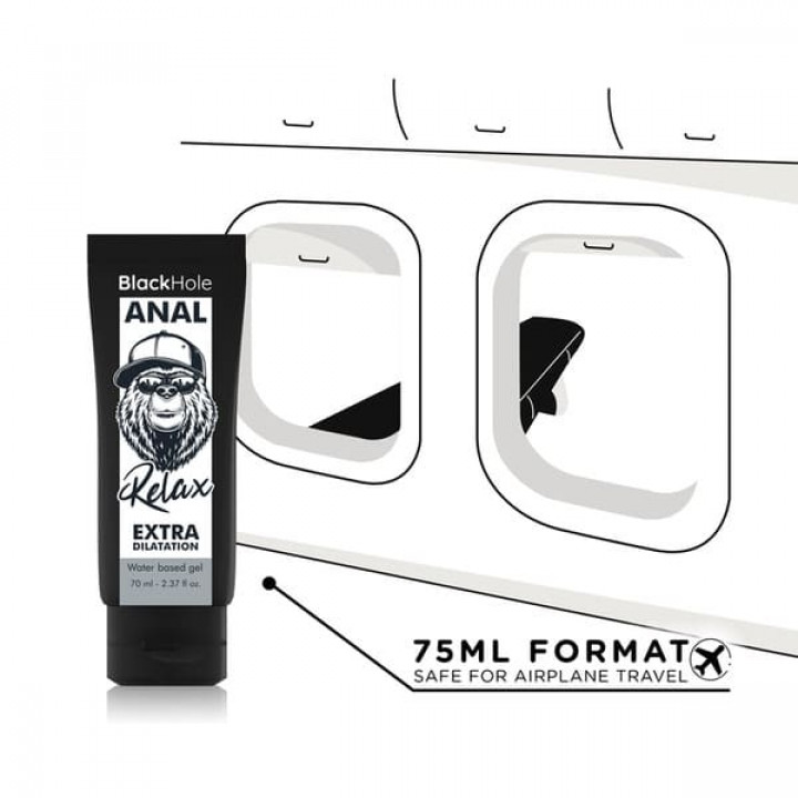 Lubrificante Black Hole Anal Relax 70 ml
