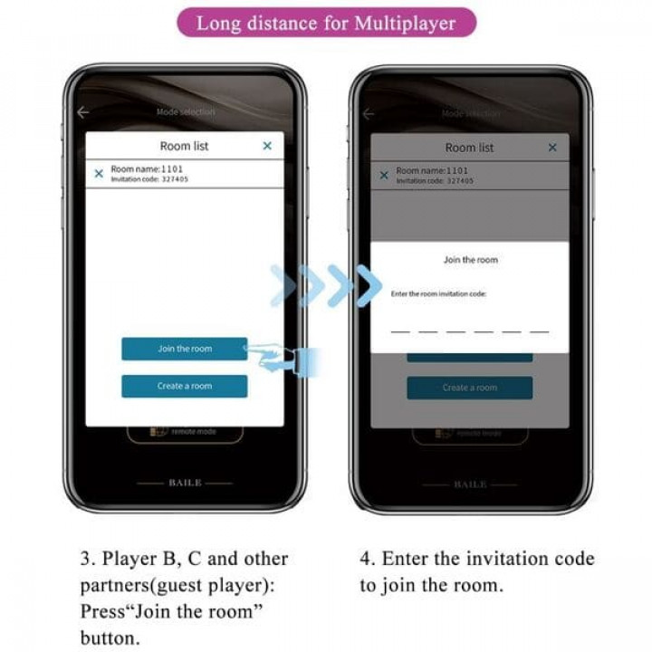 Vibrador de Casal Com App Pretty Love August