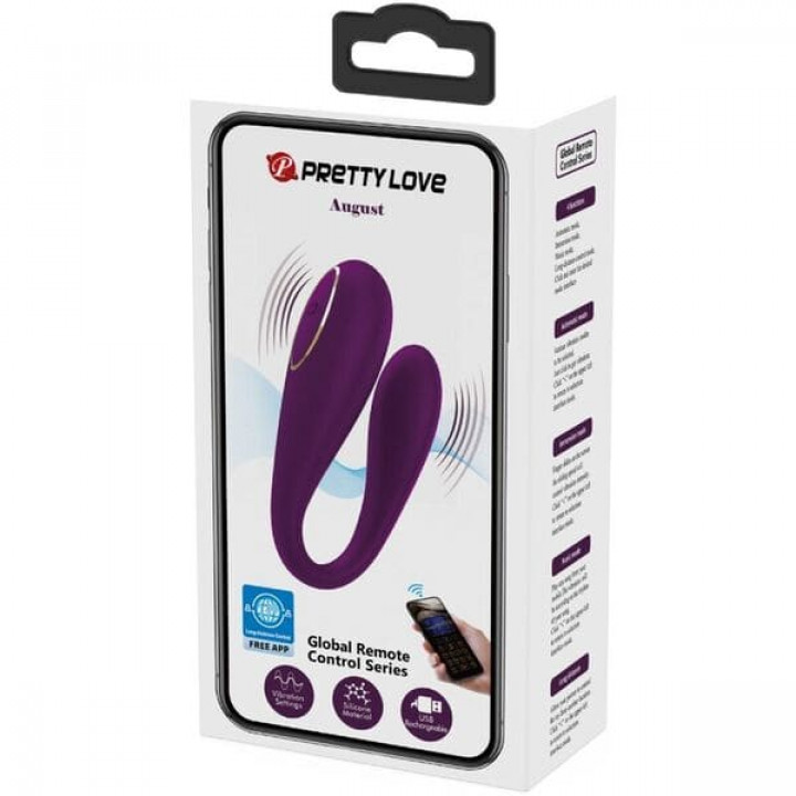 Vibrador de Casal Com App Pretty Love August