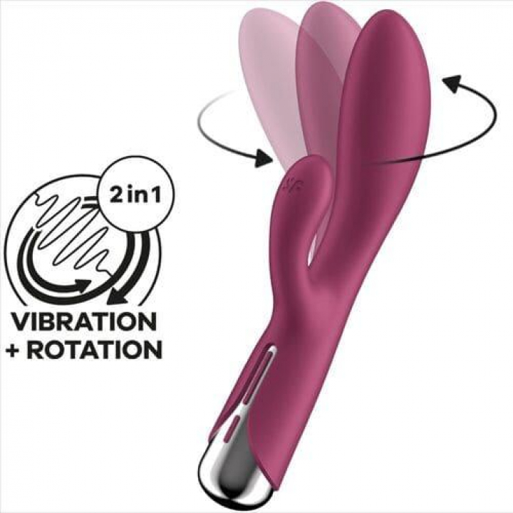 Vibrador Satisfyer Spinning Rabbit 1