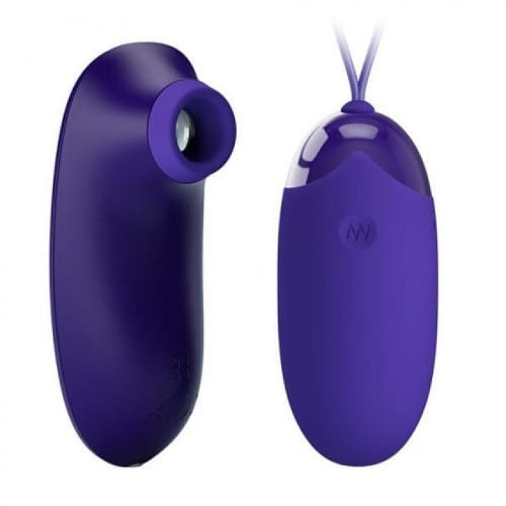 Estimulador de Clitóris + Ovo Vibratório Pretty Love Orthus - Youth