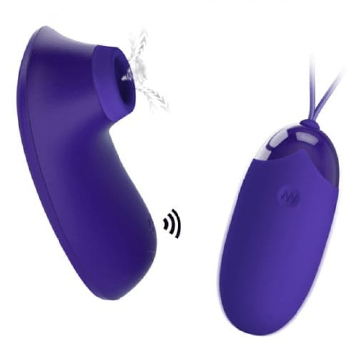 Estimulador de Clitóris + Ovo Vibratório Pretty Love Orthus - Youth