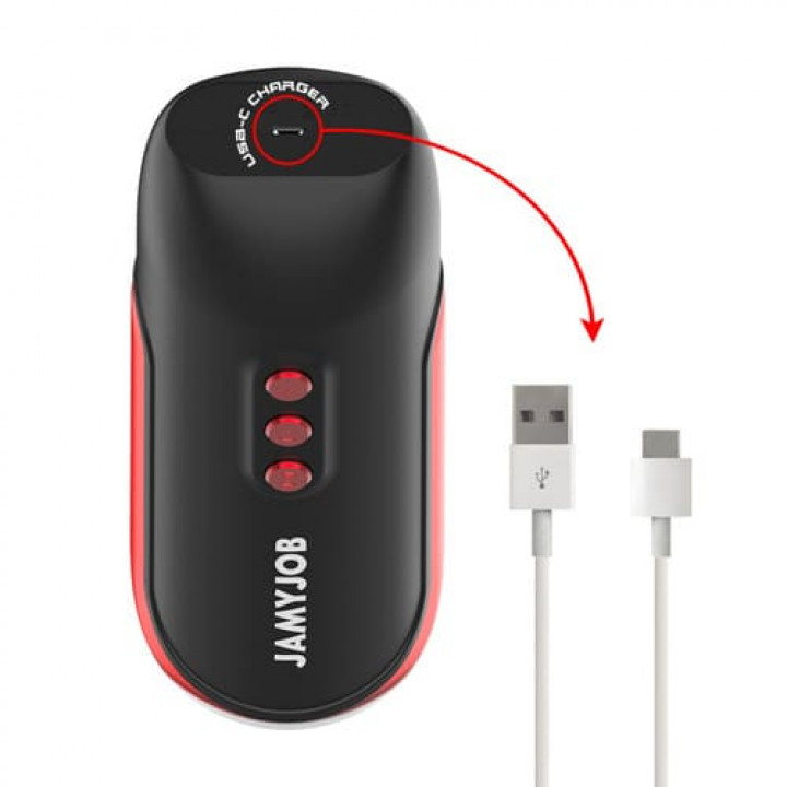 Masturbador Jamyjob Blaze - Sucção e Vibração