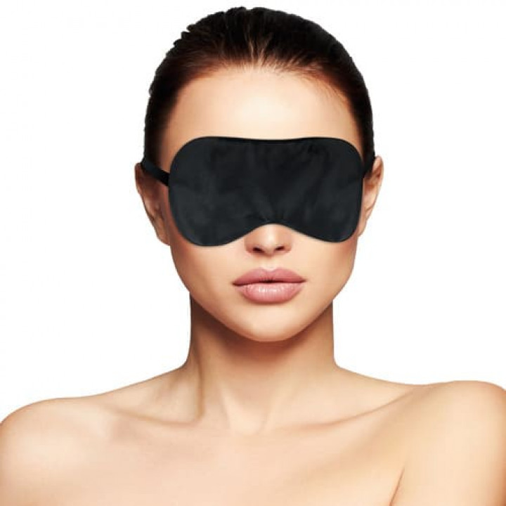 Venda Darkness - Black Satin Blind Mask