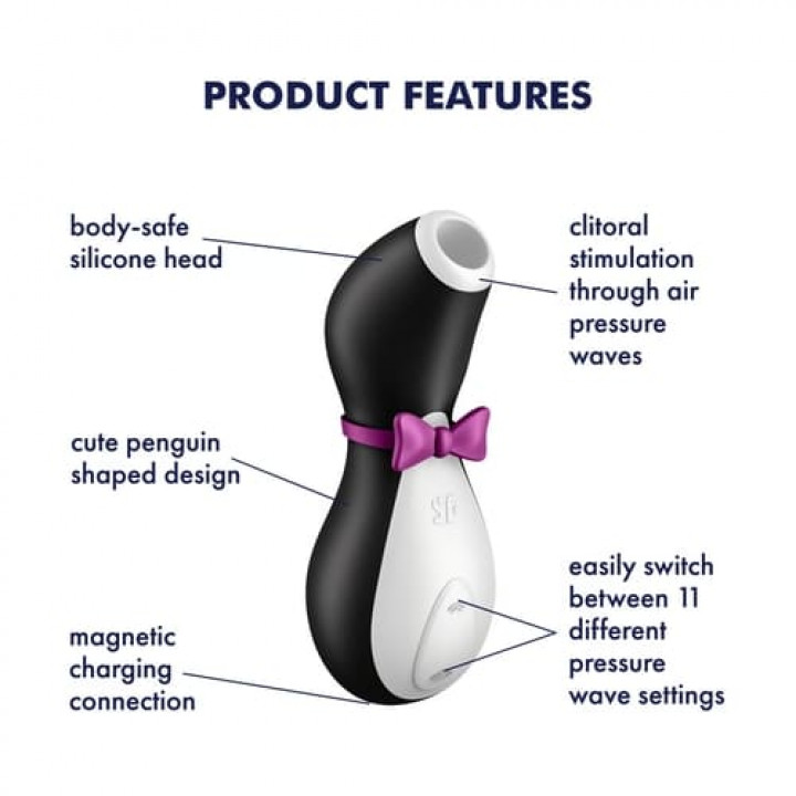 Estimulador de Clitóris Satisfyer Pro Penguin