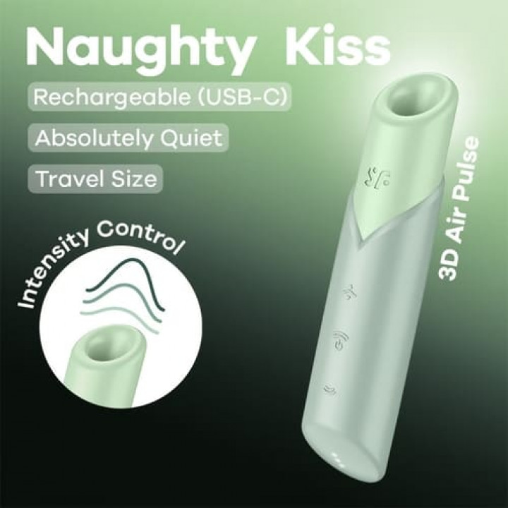Estimulador de Clitóris Satisfyer Naughty Kiss
