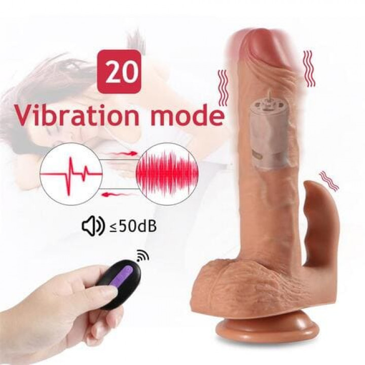Vibrador Realístico Shequ Austin 21.5 x 4.2 cm