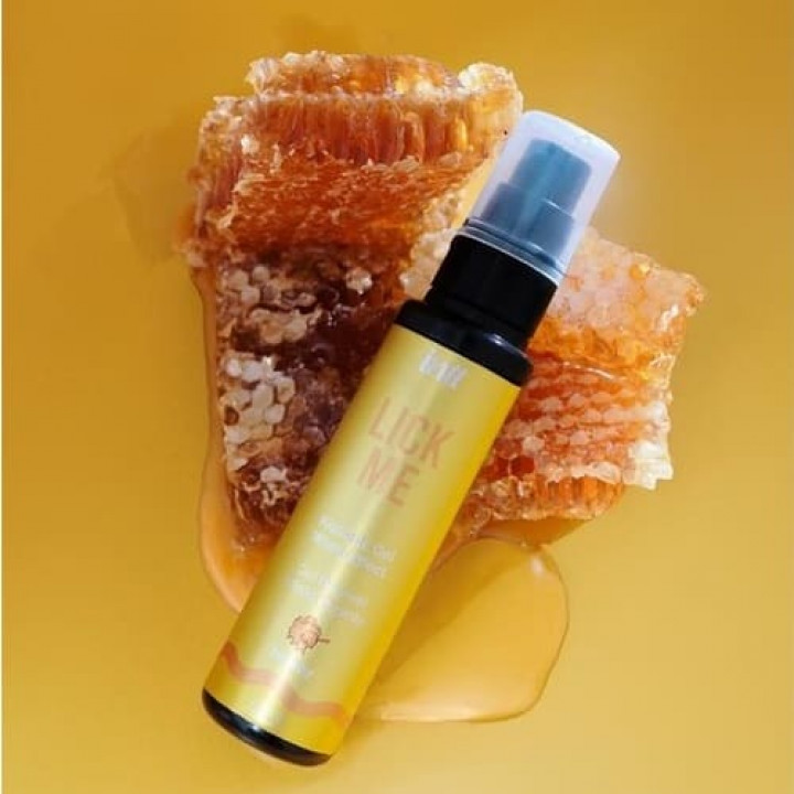 Gel Beijável Com Efeito Quente Intt Lick Me - Mel 50 ml