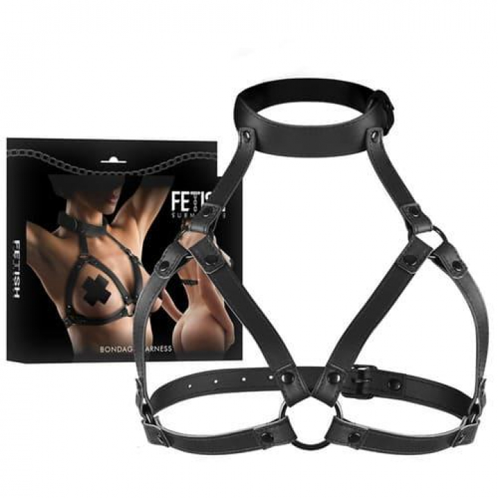 Arnês de Peito Fetish Submissive Bondage
