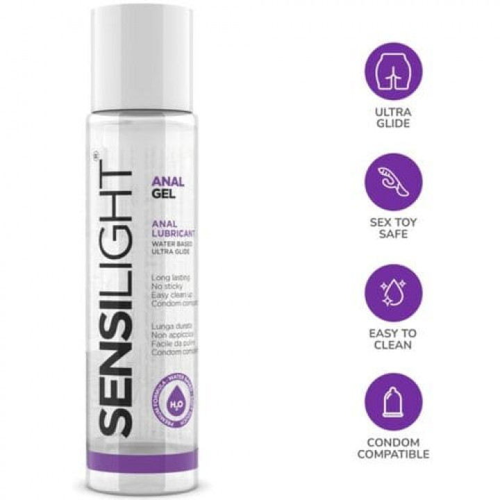 Lubrificante Anal Sensilight Anal Gel - 60 ml
