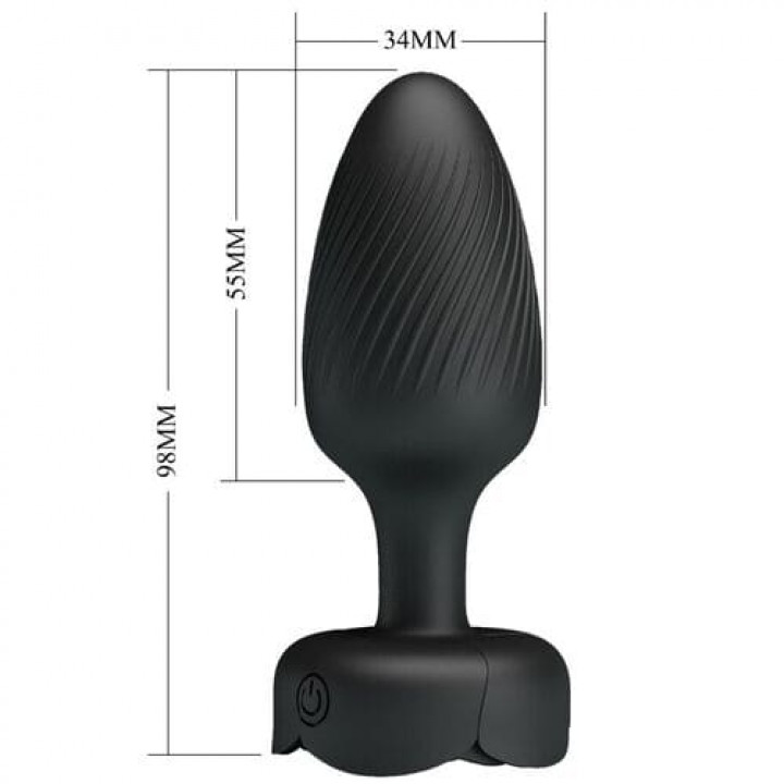 Plug Anal com Led Pretty Love Osborn - 9.8 cm