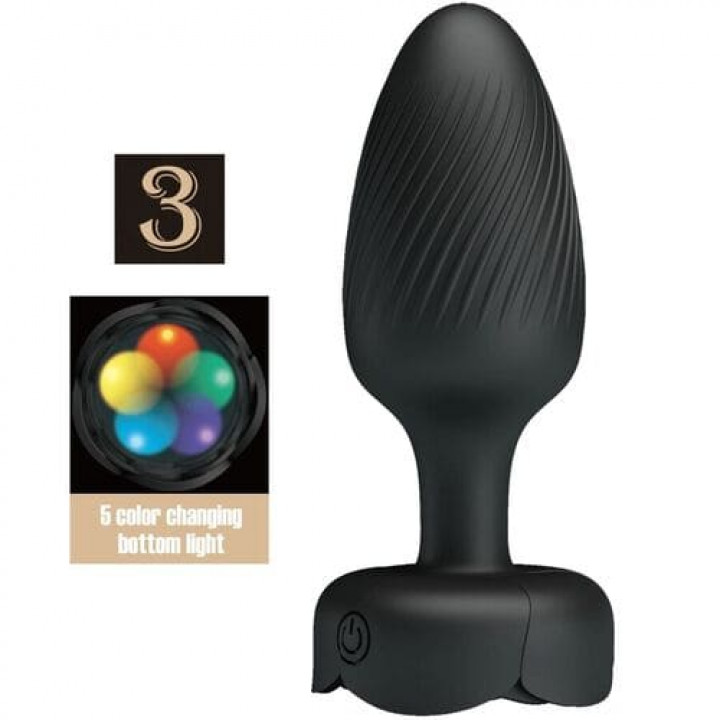 Plug Anal com Led Pretty Love Osborn - 9.8 cm